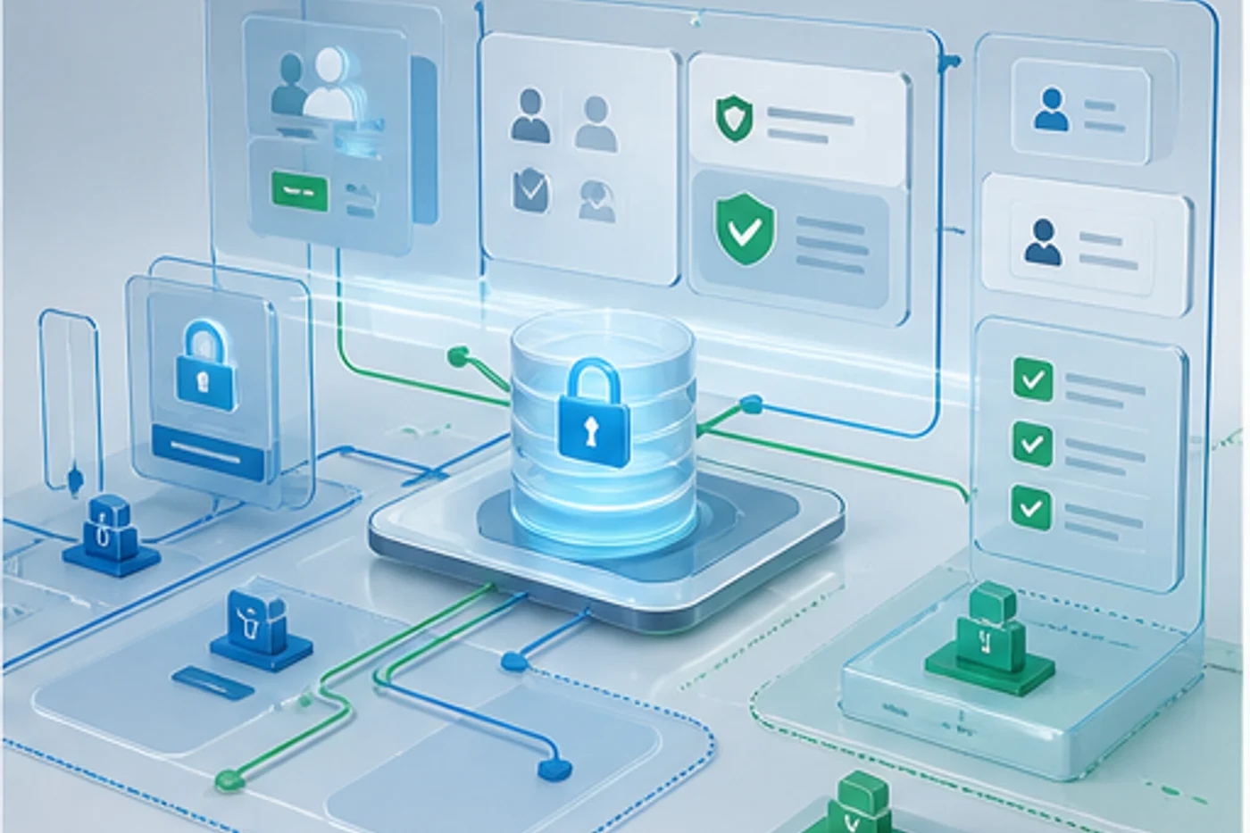 Data privacy enterprise auction software interface