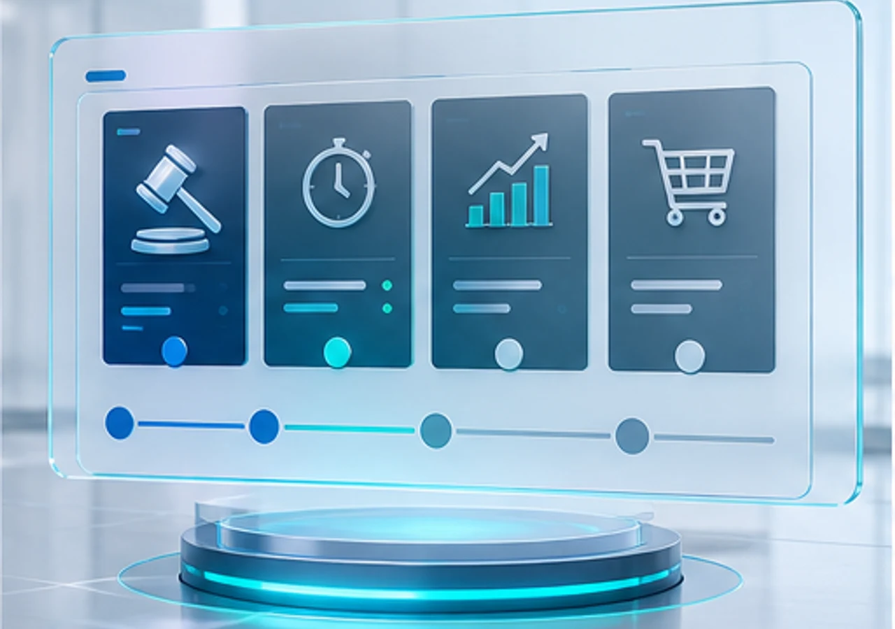 Forward Auction buyer journey