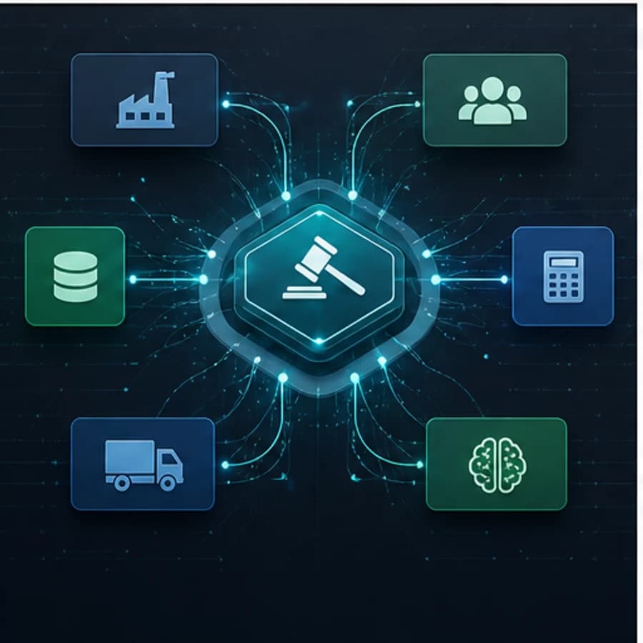 custom auction software integration visual