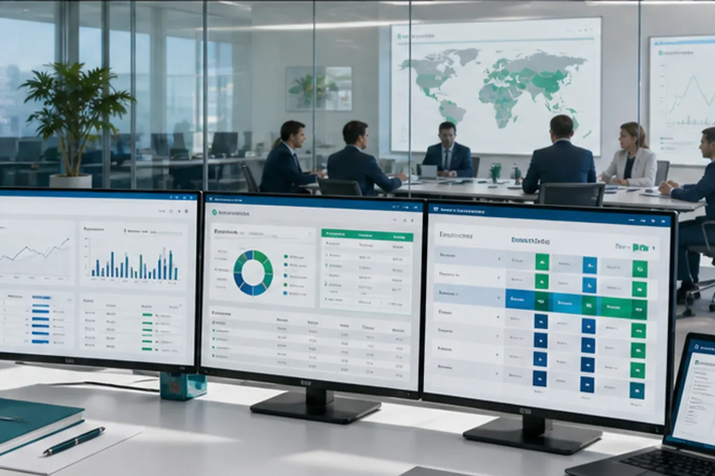 Procurement auction software dashboard with supplier bidding, evaluation and sourcing analytics