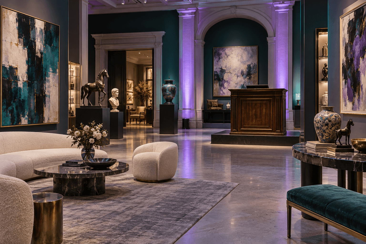 Auction houses & marketplaces auction industry artwork