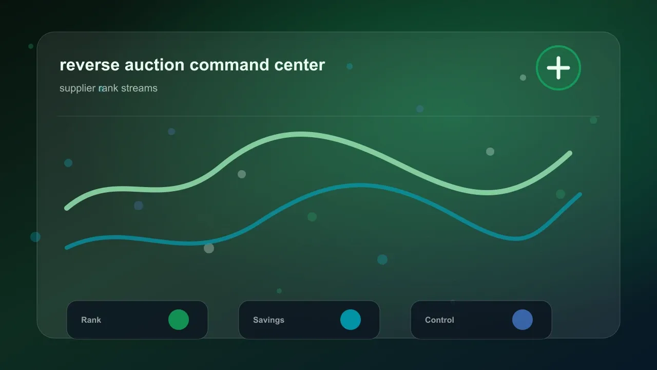 Reverse Auction reverse auction software visual